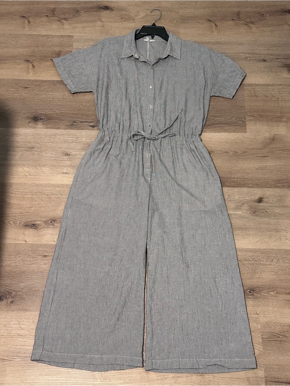 Eileen Fisher Button-Front romper - Picture 11 of 13